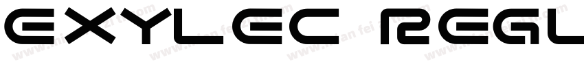 ExyleC Regular字体转换